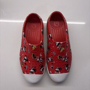 ❤️NEW NATIVE Jefferson Minnie Mouse print shoes men's size 4 women's size 6❤️